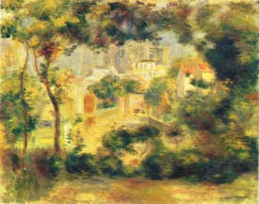 Pierre Renoir Sacre Coeur oil painting picture